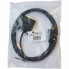 Кабель мультимедійний HDMI M to DVI M 1.8m 24+1pin Dynamode (DM-CL-HDMI-DVI-1.8M) - Image 3