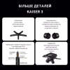 Кресло игровое Anda Seat Kaiser 3 Fabric Size XL Grey (AD12YDC-XL-01-G-PV/F) - Image 12