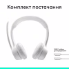 Наушники Logitech Zone 300 Bluetooth Off-White (981-001417) - Image 10