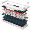 Клавіатура GamePro MK160W Hot-Swap Red Swich RGB USB UA White (MK160W) - Image 2