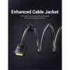 Кабель мультимедийный DVI M to DVI M 1.5m 24+1pin 2K 60Hz Dual Linik Vention (EAABG) - Image 6