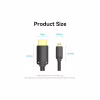 Кабель мультимедійний HDMI M to HDMI micro M 1.5m V2.0 4K 60Hz 18Gbps HDR Dolby Vention (AGIBG) - Image 7