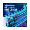 Дата кабель USB 2.0 AM to USB-C 0.5m 5.0A (25W) PVC black Vention (CORBD) - Image 4