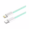 Дата кабель USB-C to Lightning 1.0m 27W green ColorWay (CW-CBPDCL061-G) - Image 4