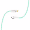 Дата кабель USB-C to Lightning 1.0m 27W green ColorWay (CW-CBPDCL061-G) - Image 5