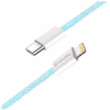 Дата кабель USB-C to Lightning 1.0m 27W blue ColorWay (CW-CBPDCL061-BL) - Image 5