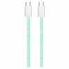 Дата кабель USB-C to USB-C 1.0m 60W 3.0А green ColorWay (CW-CBPDCC061-G) - Image 7