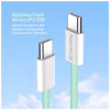 Дата кабель USB-C to USB-C 1.0m 60W 3.0А green ColorWay (CW-CBPDCC061-G) - Image 9