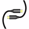 Дата кабель USB-C to USB-C 1.0m USB3.2 (20Gbps 4K PD100W) Gen2 5А black ColorWay (CW-CBPDCC062-BK) - Image 3
