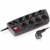 Сетевой фильтр питания REAL-EL REAL-EL RS-10 Protect, 3m, black (EL122300039) - Image 5