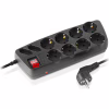 Сетевой фильтр питания REAL-EL REAL-EL RS-10 Protect, 5m, black (EL122300040) - Image 5