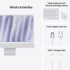 Комп'ютер Apple 24" iMac Retina 4.5K / Apple M4 (10-c/CPU, 10-c/GPU), 16, 256, Silver (MWUU3UA/A) - Image 4