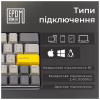 Клавіатура Epomaker EP64 60 Mulan Switch Hot-Swap RGB Wireless/Bluetooth/USB UA Black (EP64-B-M) - Image 8