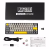 Клавіатура Epomaker EP64 60 Mulan Switch Hot-Swap RGB Wireless/Bluetooth/USB UA Black (EP64-B-M) - Image 12