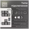 Клавіатура Epomaker Shadow-X 70 Mulan Switch Hot-Swap LCD Screen RGB Wireless/Bluetooth/USB UA White (SHX-W-M) - Image 6