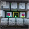 Клавіатура Epomaker Shadow-X 70 Mulan Switch Hot-Swap LCD Screen RGB Wireless/Bluetooth/USB UA White (SHX-W-M) - Image 7