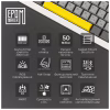 Клавіатура Epomaker Shadow-X 70 Mulan Switch Hot-Swap LCD Screen RGB Wireless/Bluetooth/USB UA White (SHX-W-M) - Image 9