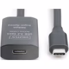 Дата кабель USB-С to USB-C 10.0m M/F USB3.2 Gen1 Active 5G Digitus (DA-73109) - Image 2