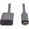 Дата кабель USB-С to USB-C 5.0m M/F USB3.2 Gen2 Active 10G Digitus (DA-73112) - Image 2