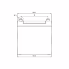 Батарея до ДБЖ CSB 12В 12 Аг (GPL12120 F2) - Image 3