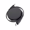 Дата кабель USB-C to USB-C 0.8m 60W dual retraction C13-03 Black Acefast (6974316280132) - Image 5