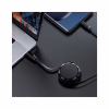 Дата кабель USB-C to USB-C 0.8m 60W dual retraction C13-03 Black Acefast (6974316280132) - Image 7