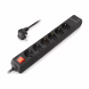 Сетевой фильтр питания REAL-EL RS-PROTECT 605 3m, black (EL122300041) - Image 5