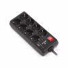Мережевий фільтр живлення REAL-EL RS-PROTECT 805 1.8m, black (EL122300042) - Image 8
