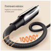Дата кабель USB-C to USB-C 1.0m (PVC+Aluminum Alloy) (PD Fast Charging 240W) 5А black ColorWay (CW-CBPDCC069-BK) - Image 9