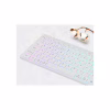 Клавіатура Canyon HKB-W11 Slim Dual Mode Wireless/Bluetooth RGB UA White (CNS-HBTK11W) - Image 5