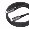 Дата кабель USB-C to USB-C 1.0m USB4 40Gbps 240W 8K60Hz black Armorstandart (ARM81921) - Image 5