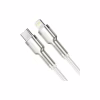 Дата кабель USB-C to Lightning 1.0m Cafule Metal PD 20W white Baseus (CATLJK-A02) - Image 2