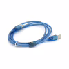 Кабель для принтера USB 2.0 AM/BM 1.5m 2x ferrite transparent Voltronic (YT-AM/BM-1.5T) - Image 3