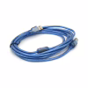 Кабель для принтера USB 2.0 AM/BM 3.0m ferrite blue Ritar (YT-AM/BM-3.0TBL) - Image 2