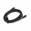 Кабель для принтера USB 2.0 AM/BM 3.0m 90° corner black Ritar (YT-AM/BM90°-3.0B) - Image 2