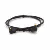 Кабель мультимедийный HDMI M to HDMI M 1.0m V1.4 90° corner black Merlion (YT-HDMI-1.0m/90°-90°) - Image 2