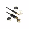 Кабель мультимедійний USB-C to 3.5mm M 1.0m black XoKo (AUX-002-BK) - Image 2