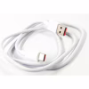 Дата кабель USB 2.0 AM to USB-C 1.0m 6A white Dengos (PLS-TC-6A-WHITE) - Image 3