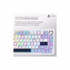 Клавіатура Ajazz AK820 MAX PLUS Daydream Switch RGB Wireless/Bluetooth/USB White (AK820MAX-DD-BWD) - Image 10