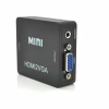 Переходник HDMI F to VGA F 720P/1080P black Voltronic (YT-CM-HDMI/VGA-B) - Image 2