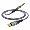 Кабель мультимедійний USB-C to 3.5mm M 1.2m gray ColorWay (CW-CBPDJ071-G) - Image 2