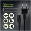 Кабель питания C7 3m black ColorWay (CW-CBP086-BK) - Image 7