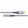 Перехідник USB-C to 3.5mm F 0.14m gray ColorWay (CW-AD-CJ) - Image 3