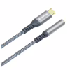 Перехідник USB-C to 3.5mm F 0.14m gray ColorWay (CW-AD-CJ) - Image 5