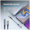Перехідник USB-C to 3.5mm F 0.14m gray ColorWay (CW-AD-CJ) - Image 11