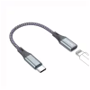Переходник USB-C M to Lightning F 0.17m gray ColorWay (CW-AD-CL) - Image 3