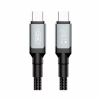 Дата кабель USB-C to USB-C 1.0m 240W black XO (NBQ264A_С_Black) - Image 6