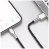 Дата кабель USB 2.0 AM to Lightning 2.0m 2.4A metal black Baseus (CALJK-B01) - Image 6