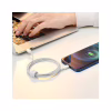 Дата кабель USB 2.0 AM to Lightning 1.0m 2.4A white Baseus (CALYS-A02) - Image 5