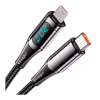 Дата кабель USB-C to Lightning 2.0m 20W Digital Display black Essager (EXCTL-YDA01) - Image 3